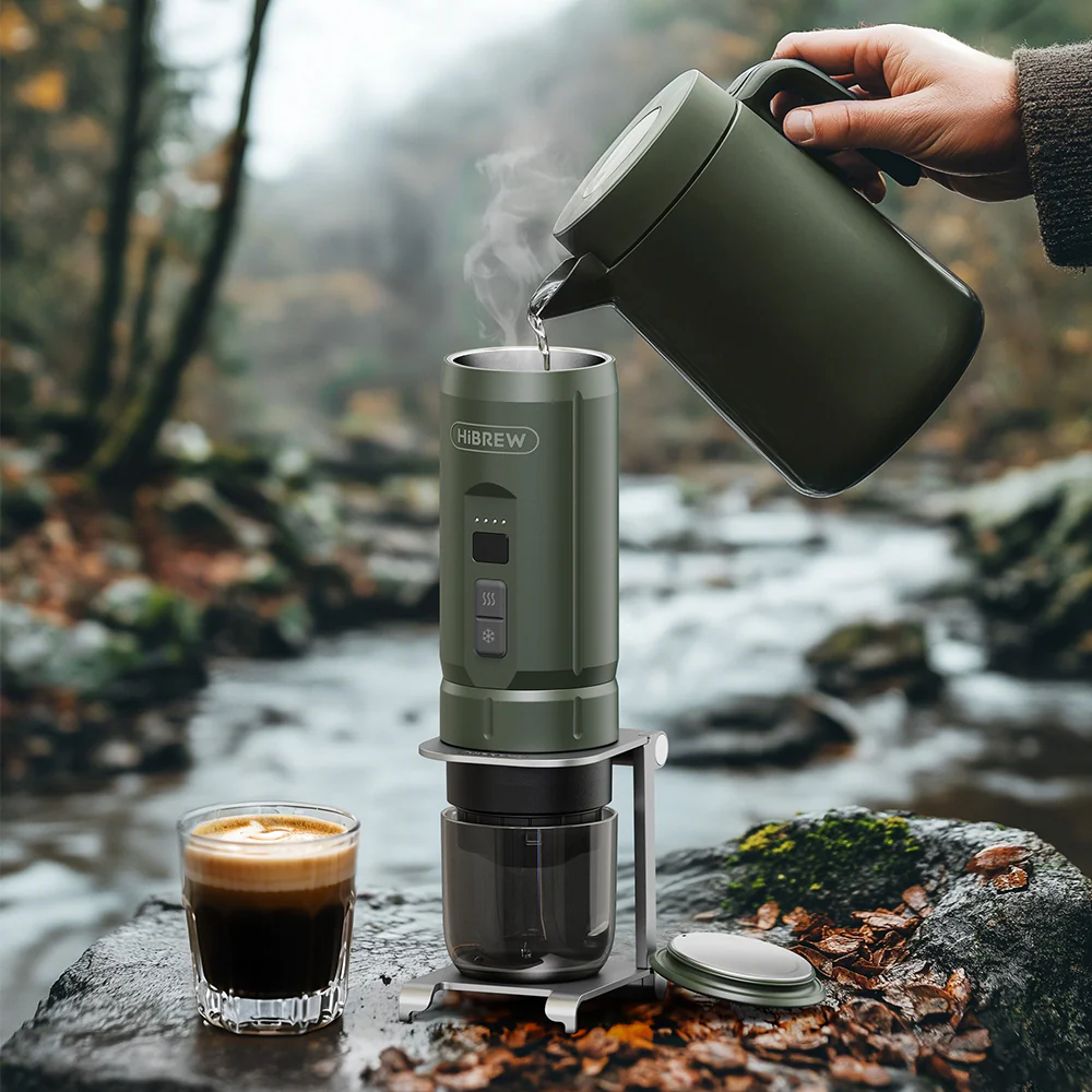 HiBREW H4C - Portable Espresso Makerwith Detachable Battery - Image 3