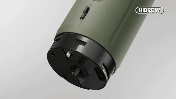 Detachable battery for travel coffee brewing